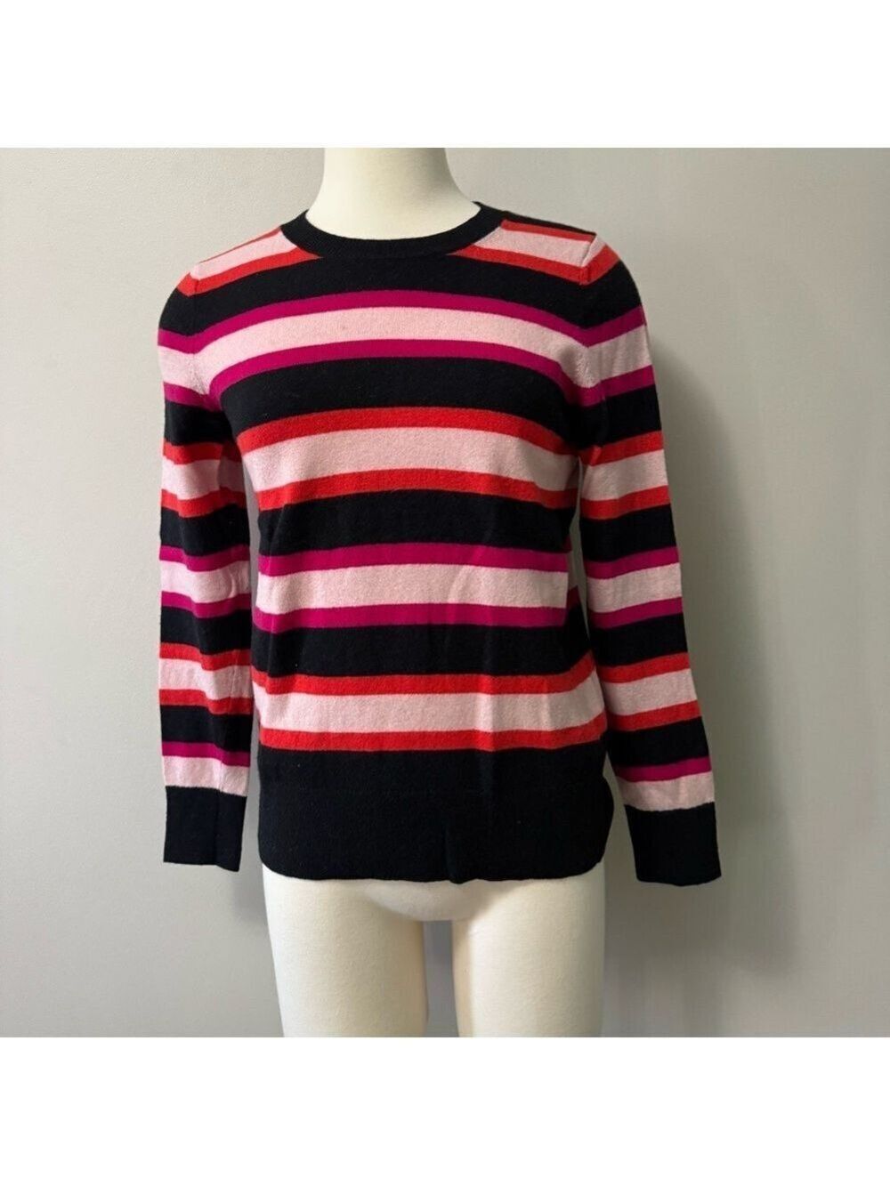 Banana Republic Women's Multicolor Striped Sweater merino wool Small